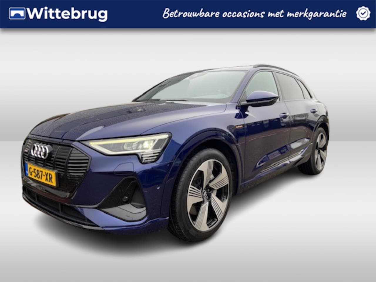 Audi e-tron - e-tron 50 quattro Launch edition Black 71 kWh / Pano / Stoelverw. / Navi / Camera /  SOH 1 - AutoWereld.nl