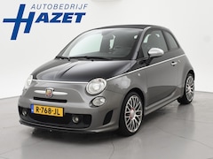 Fiat 500 Abarth - C 1.4 T-JET 135 PK TWO-TONE + ZWART LEDER | DUBBELE SPORTUITLAAT | SPORTSTOELEN