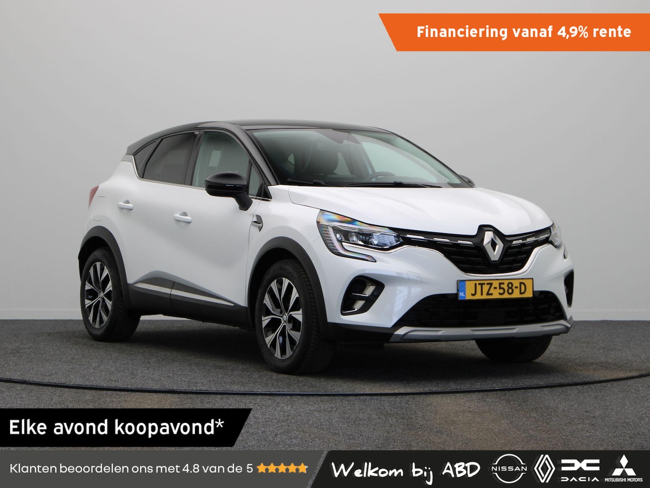 Renault Captur - E-Tech Hybrid 145pk Techno | Grootscherm navigatie | Digitaal dashboard | Achteruitrijcame - AutoWereld.nl