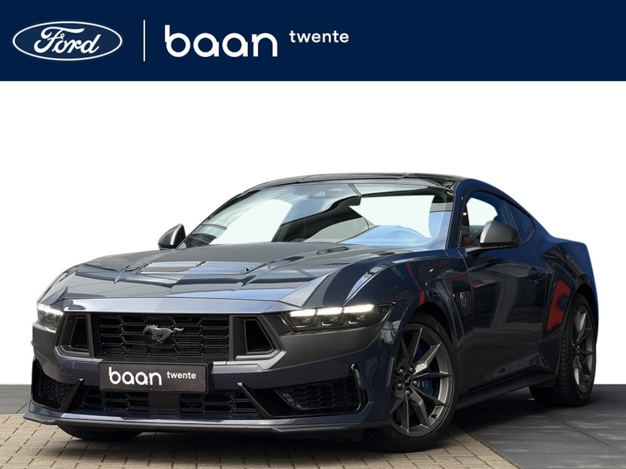 Ford Mustang Fastback - 5.0 V8 Dark Horse 453 PK | Blue Ember | 5 jaar Ford Protect | Performance Dark Horse Pack - AutoWereld.nl
