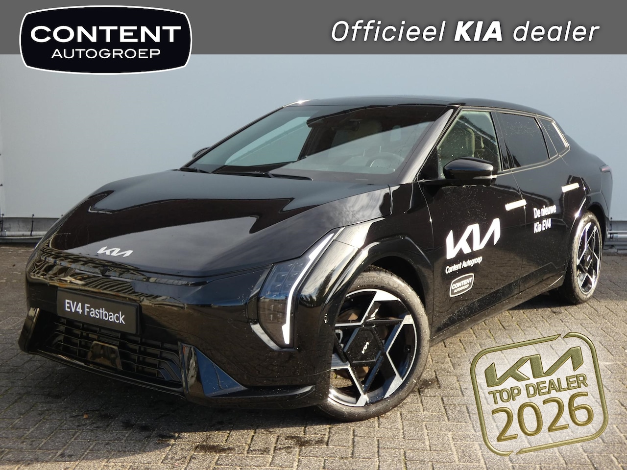Kia EV4 Fastback - 81,4 kWh 204PK GT-PlusLine | IN BESTELLING - AutoWereld.nl