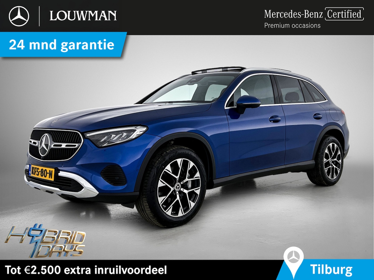 Mercedes-Benz GLC-klasse - 300 e 4MATIC Plug-In Hybride Panorama Schuif-Kanteldak | Trekhaak | Memory Pakket | Stoel - AutoWereld.nl