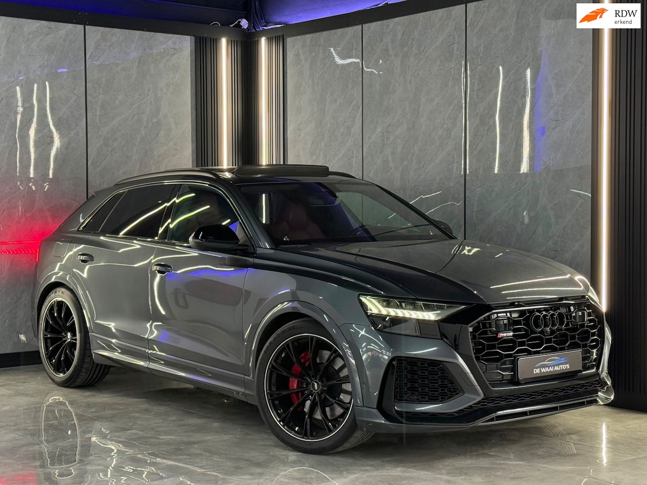 Audi SQ8 - 4.0 TDI Quattro B&O Advanced | Soft Close | HUD | 360° Camera | Matrix | Pano | Carbon int - AutoWereld.nl