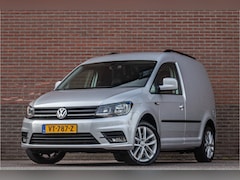 Volkswagen Caddy - 2.0 TDI 150PK Highline, 1e eigenaar, Leder, Navigatie, Stoelverwarming, Trekhaak, Climate