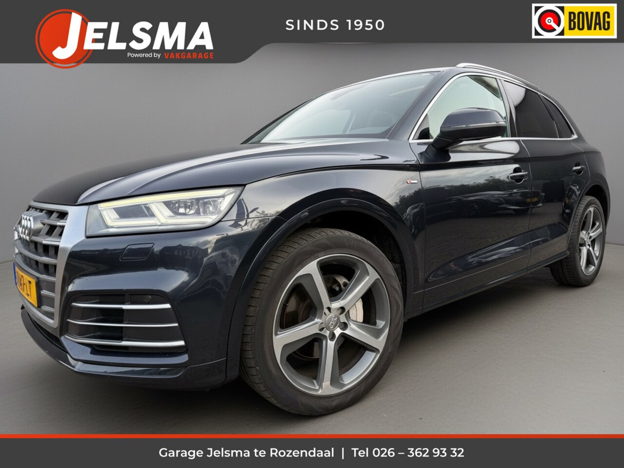 Audi Q5 - 2.0 TFSI quattro Sport 2.0 TFSi 252pk Quattro Sport, Pano | Luchtvering | Virtual - AutoWereld.nl