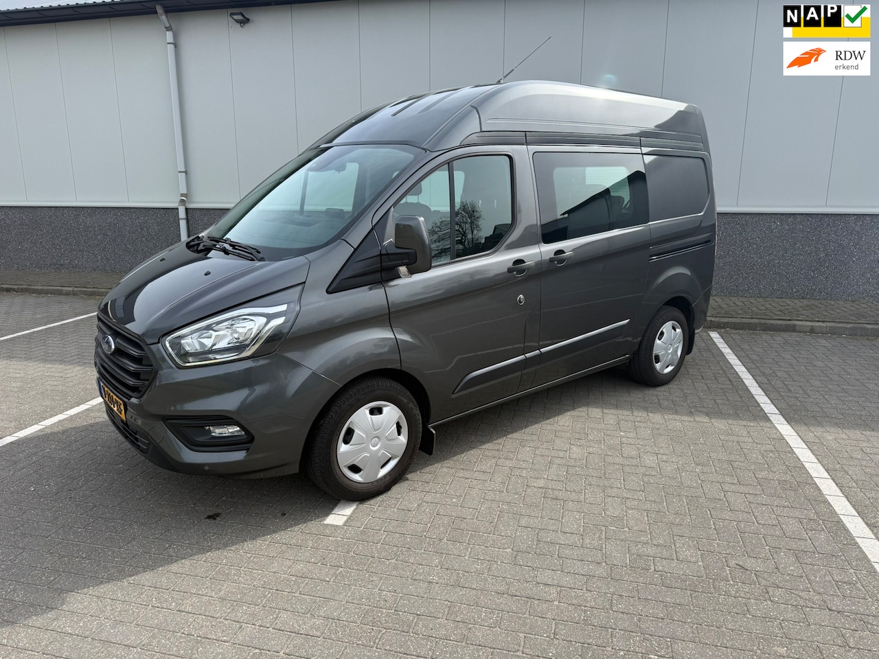 Ford Transit Custom - 300 2.0 TDCI L1H2 ROLSTOELBUS Limited DC automaat - AutoWereld.nl