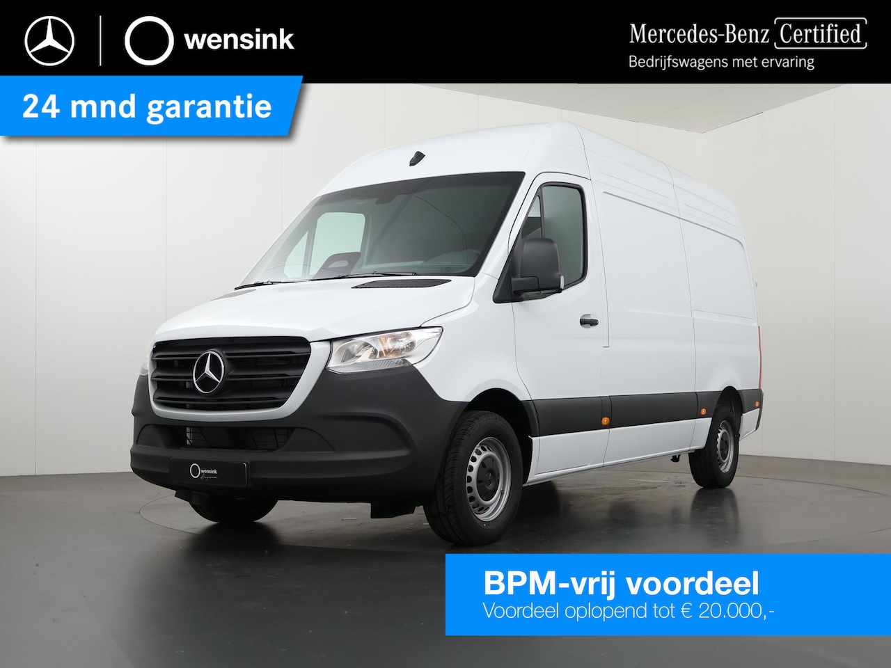 Mercedes-Benz Sprinter - 315 L2H2 RWD PRO | 3500kg TREKKEN | AUTOMAAT | 3-ZITS | CRUISE CONTROL | - AutoWereld.nl