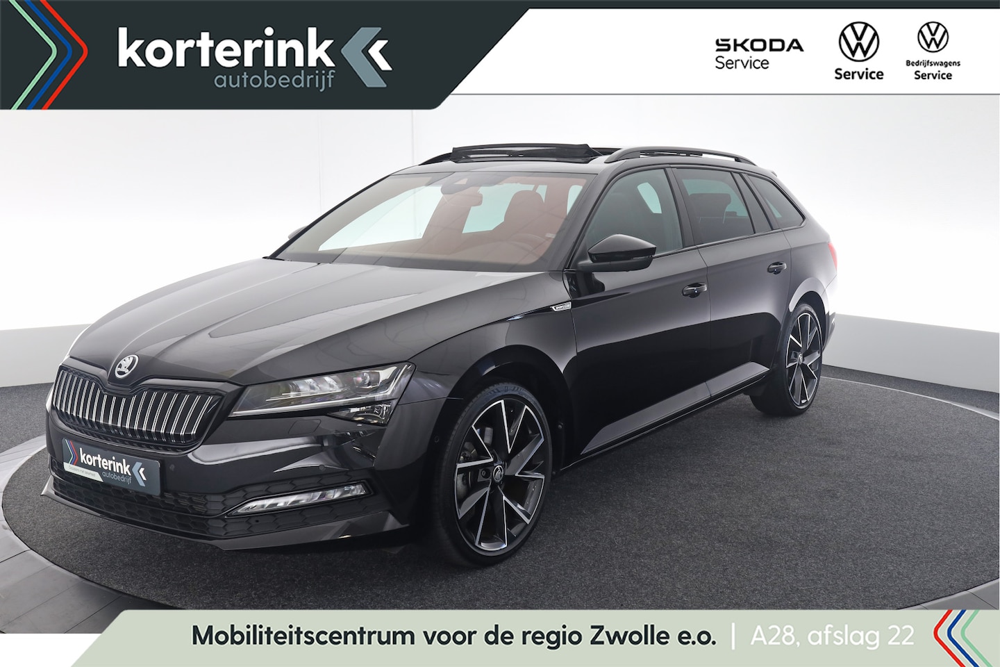 Skoda Superb Combi - 1.4 TSI iV Sportline Business | Pano | Trekhaak | 360 Graden Camera | ACC - AutoWereld.nl