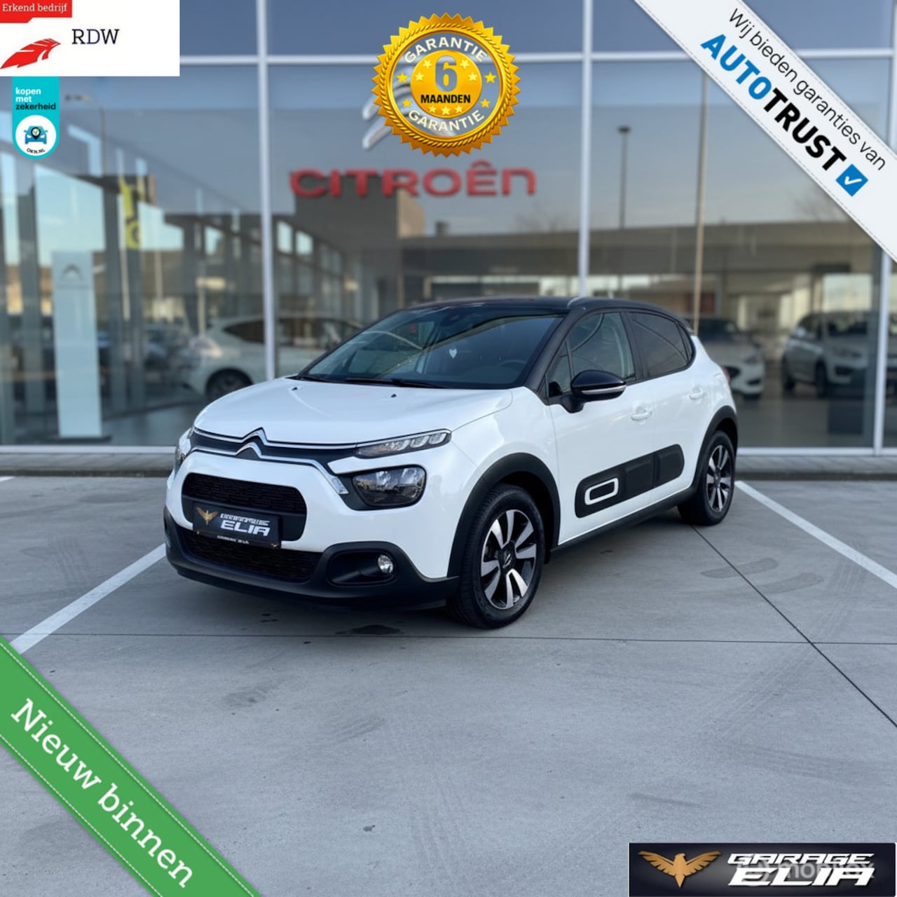 Citroën C3 - 1.2 Turbo Shine - Automaat - Navi - CarPlay - Cru - AutoWereld.nl