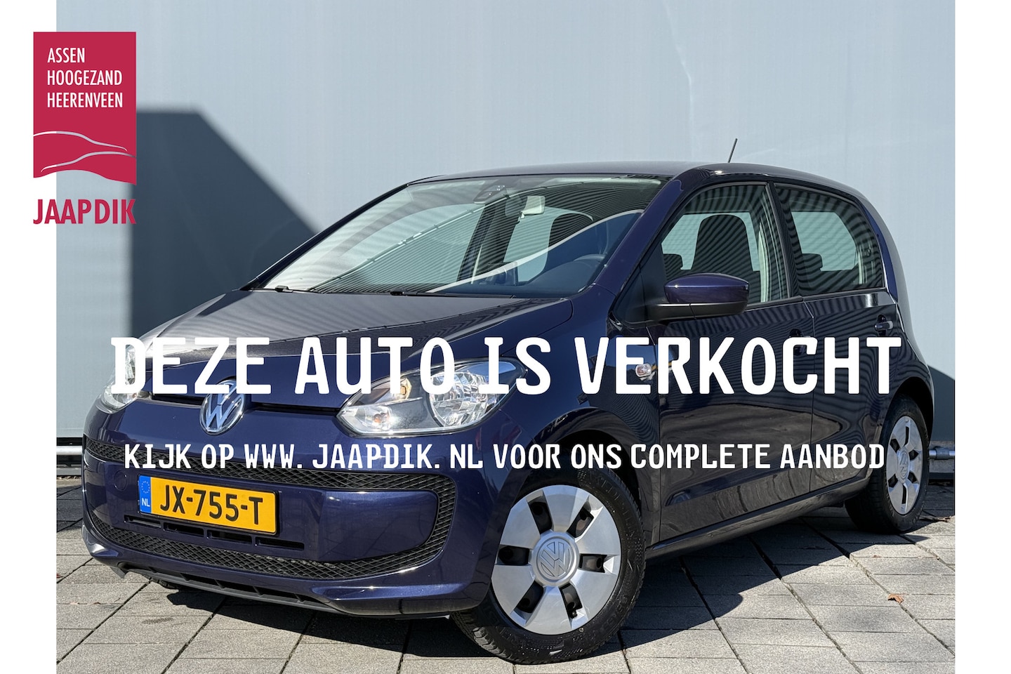 Volkswagen Up! - BWJ 2016 | 1.0 60PK move up | AIRCO | NAVI | EL RAMEN | RADIO/CD | - AutoWereld.nl