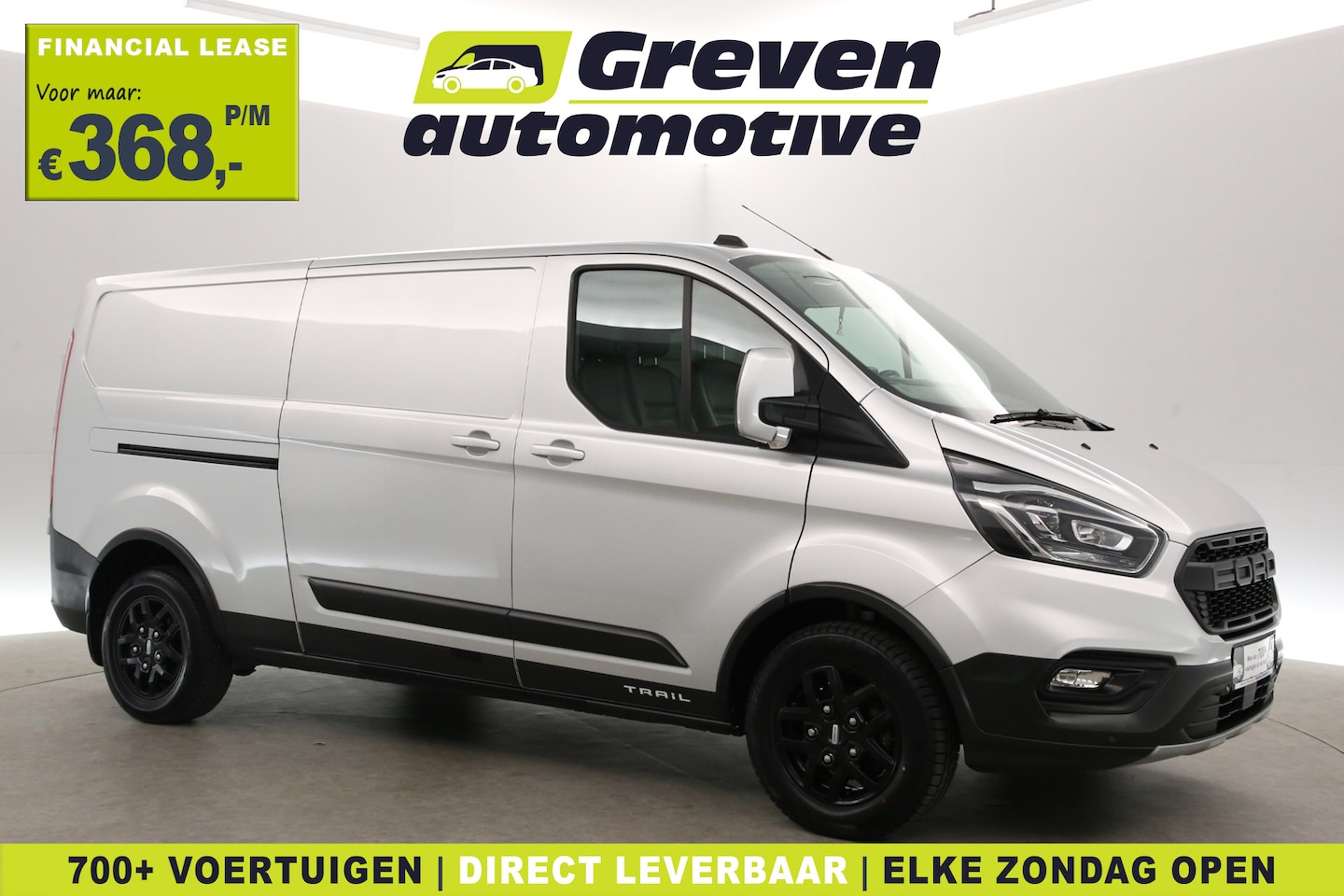 Ford Transit Custom - 2.0 TDCI L2H1 Trail 170PK | 2800kg Trekgew. | Airco | Cruise | Camera | Carplay | 3 Zits | - AutoWereld.nl