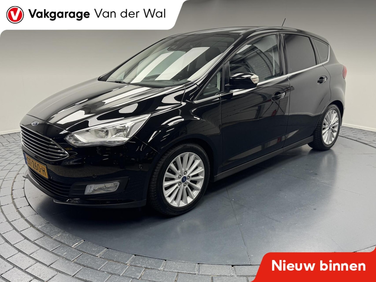 Ford C-Max - 1.5i Titanium Trekhaak-Navigatie-Cr.contr-Clima-Camera-Parkeersensoren-Lm17''velgen - AutoWereld.nl