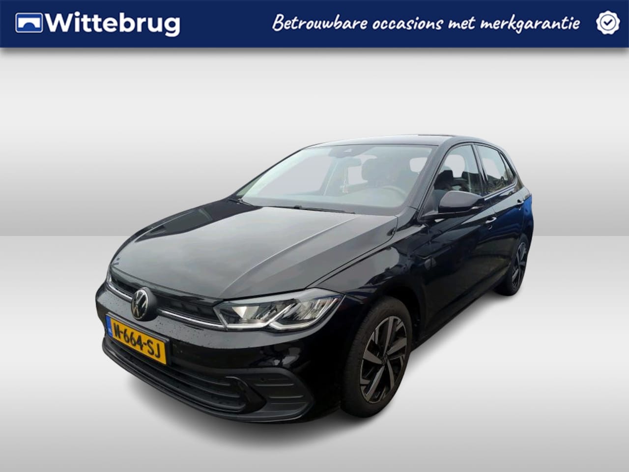 Volkswagen Polo - 1.0 TSI Life / AIRCO/ APP-CONNECT/ CRUISE/ PARK. SENSOREN V&A/ NAVI/ 16"LMV - AutoWereld.nl