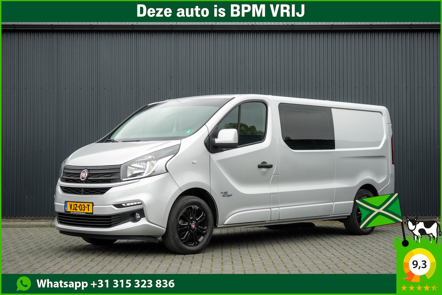 Fiat Talento - 2.0 EcoJet L2H1 | 145PK | DC 5-Persoons | Camera | CarPlay | Cruise | Trekhaak - AutoWereld.nl