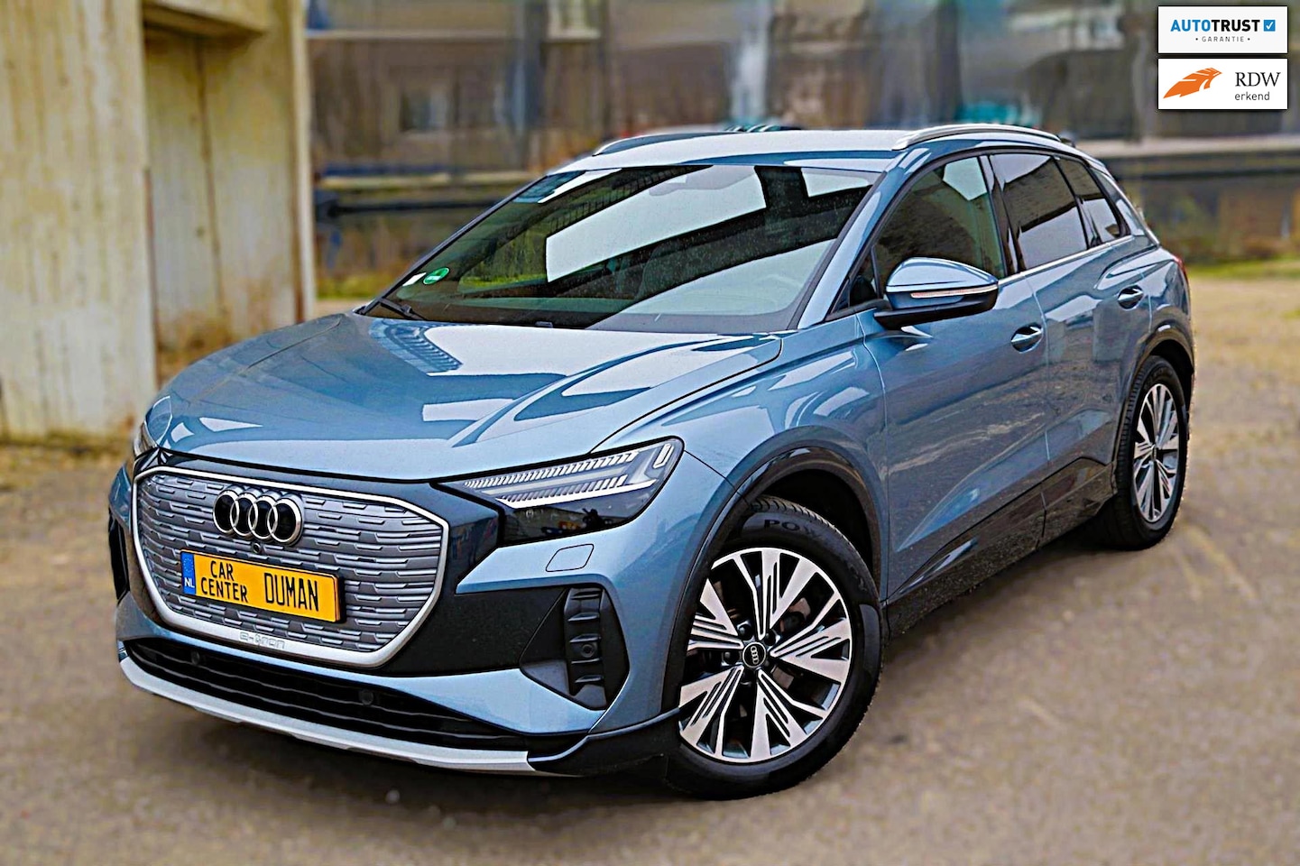 Audi Q4 e-tron - 40 Advanced edition 77 kWh Leer NAP SOH 93% Camera HUD - AutoWereld.nl