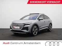Audi Q4 Sportback e-tron - 50 quattro S edition 77 kWh 299pk | Panoramadak | Matrix | Sonos Audio 21 inch Lichtmetale