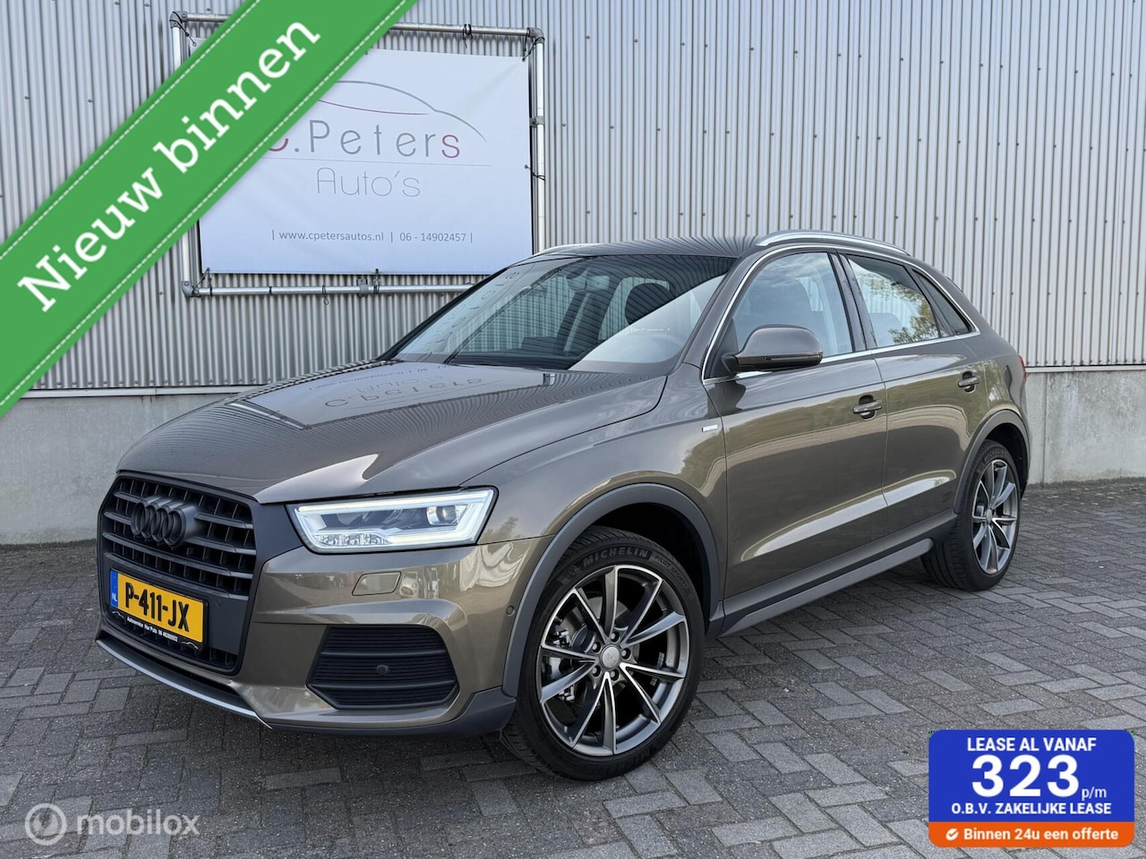 Audi Q3 - 1.4 TFSI CoD Pro Line 2015 / S-Line / Trekhaak / Camera / Navigatie / Keyless / 19” / NAP - AutoWereld.nl