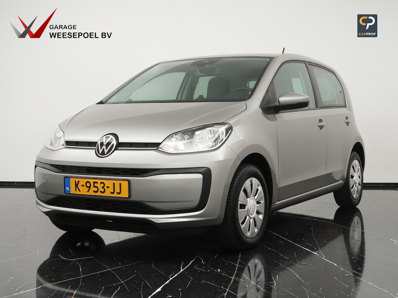Volkswagen Up! - 1.0 BMT move up! - Airco - Radio/DAB - Bluetooth - All Season banden - 12 maanden garantie - AutoWereld.nl