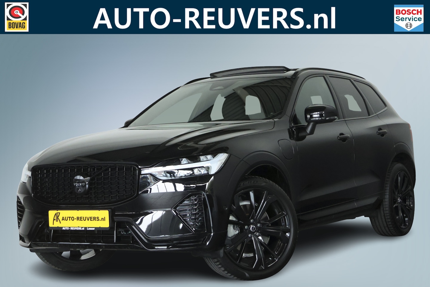 Volvo XC60 - 2.0 T8 Plug-in hybrid AWD Ultra Black Edition Panorama / Opendak / B&W /ACC / Pilot assist - AutoWereld.nl