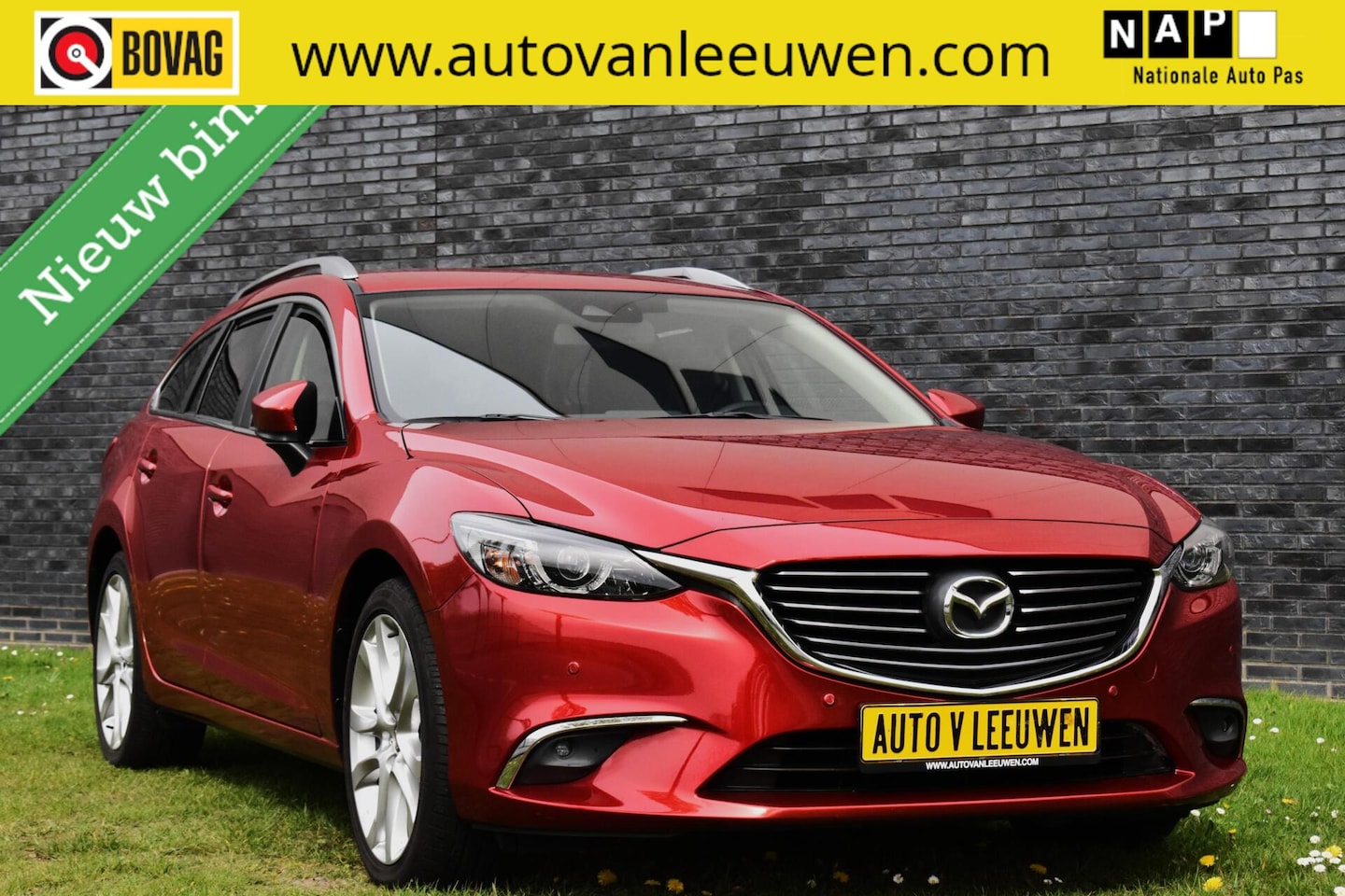 Mazda 6 Sportbreak - 2.0 Nakama Bosé NAVI/DODEHOEK DET./NAVI/ETC.! - AutoWereld.nl