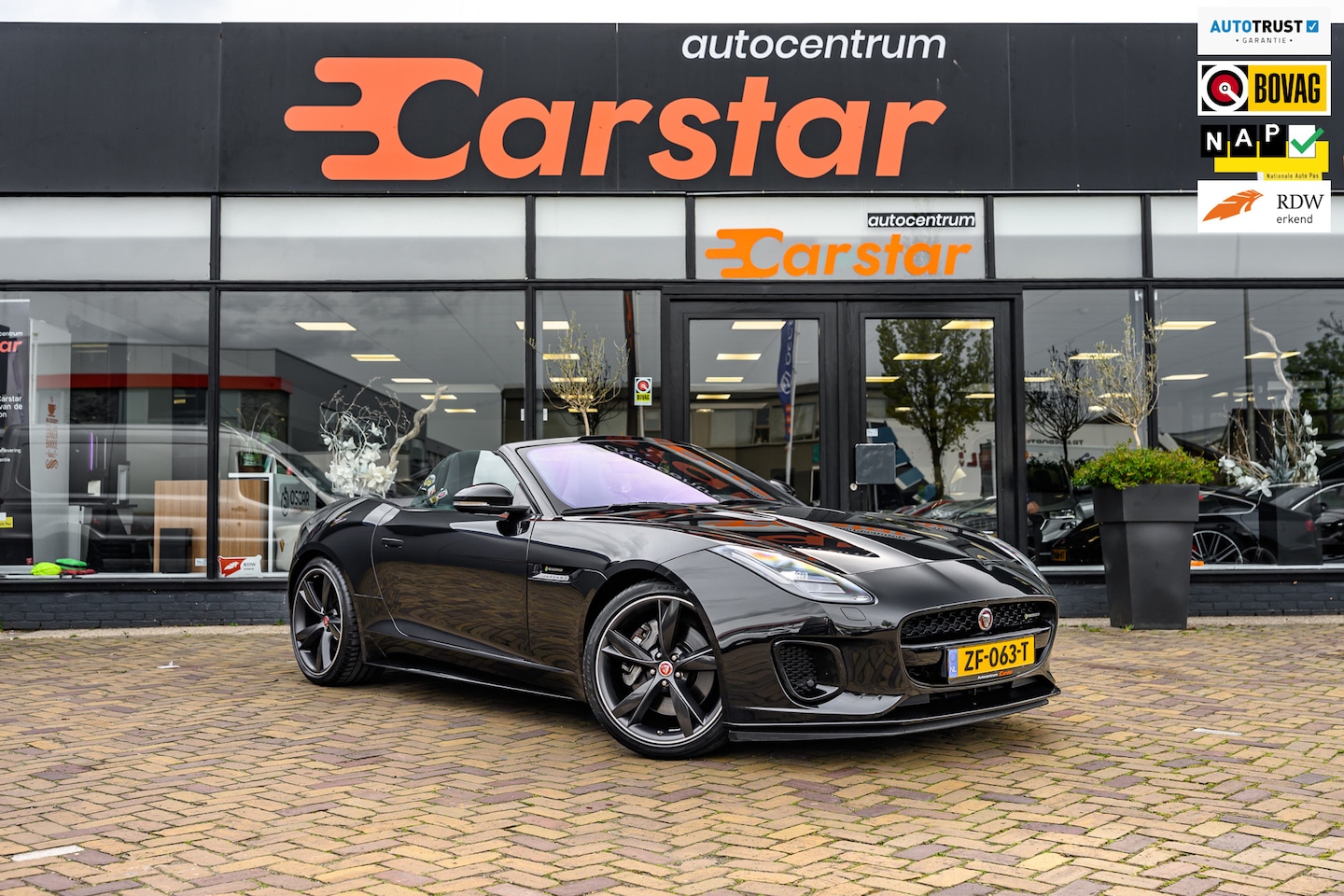 Jaguar F-type - 2.0T Chequered Flag|Sport|Cabrio|Uniek! - AutoWereld.nl