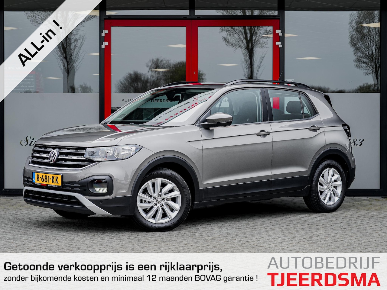 Volkswagen T-Cross - 1.0 TSI Style | Trekhaak | Camera | Navigatie | Stoelverwarming | Climate Control | Adapti - AutoWereld.nl