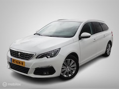 Peugeot 308 SW - 1.2 PT 131 PK AUTOMAAT Allure Navi Leer Trekhaak Stoelverw Panodak Chroom DonkerGlas