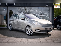 Ford Grand C-Max - 1.0 Titanium|Apple Carplay|Eerste Eigenaar|Dealer onderhouden|Navi|Cruise Control|Pano|Key