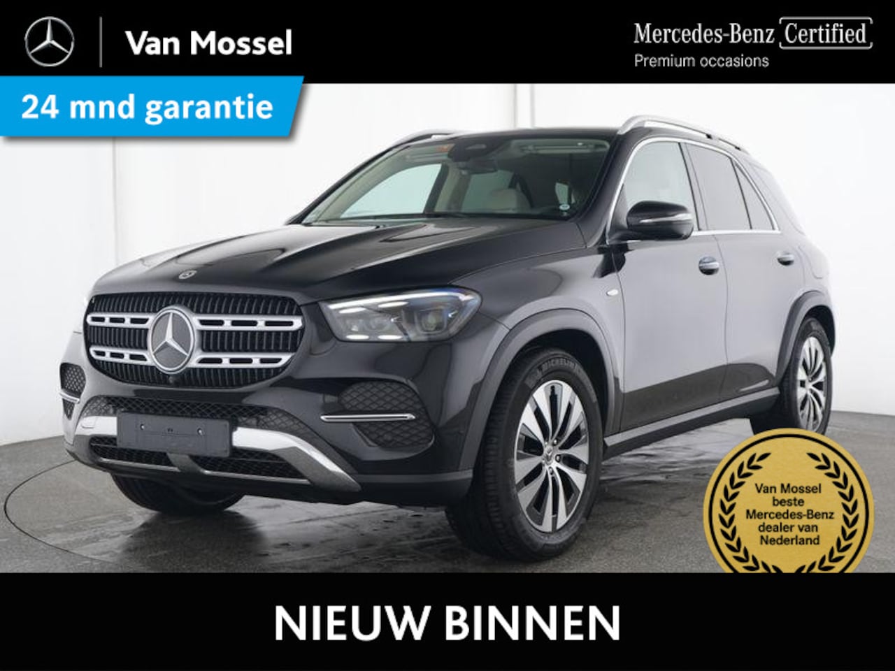 Mercedes-Benz GLE-Klasse - 400 e 4MATIC Luxury Line / Panoramadak/ Burmester/ Zonneschermpakket/ El. Trekhaak/ Stoelv - AutoWereld.nl
