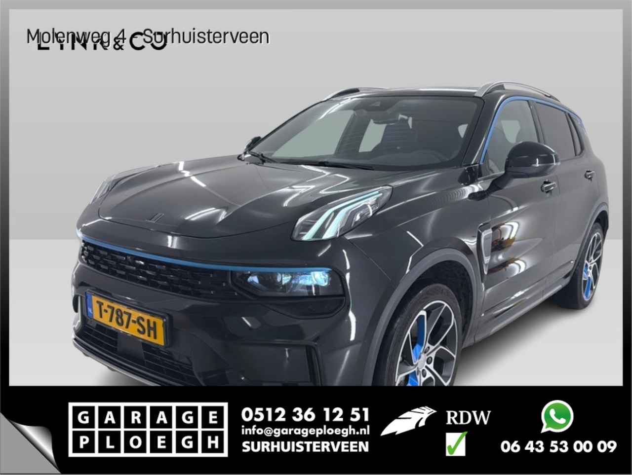 Lynk & Co 01 - 1.5 262pk PHEV Zwarte Hemel 360° Pano.dak Trekhaak tegen meerprijs - AutoWereld.nl