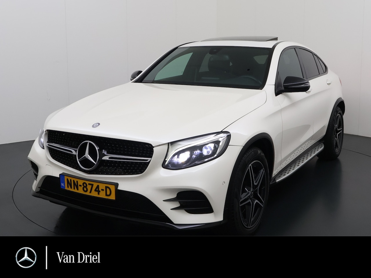 Mercedes-Benz GLC-klasse Coupé - 250 4MATIC AMG line | Schuifdak Trekhaak Night - AutoWereld.nl