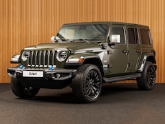 Jeep Wrangler Unlimited - 4xe 380 Sahara KAHN VELGEN | CAMERA | LEDER | ALPINE
