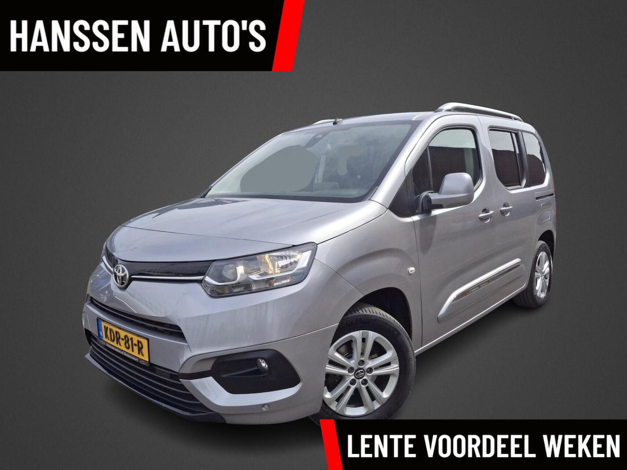 Toyota ProAce City Verso - 1.2 Turbo Comfort Camera Trekhaak Weinig KM! - AutoWereld.nl