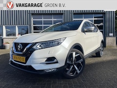 Nissan Qashqai - 1.2 N-Connecta / clima / cruise / navi / camera / leder / panorama dak