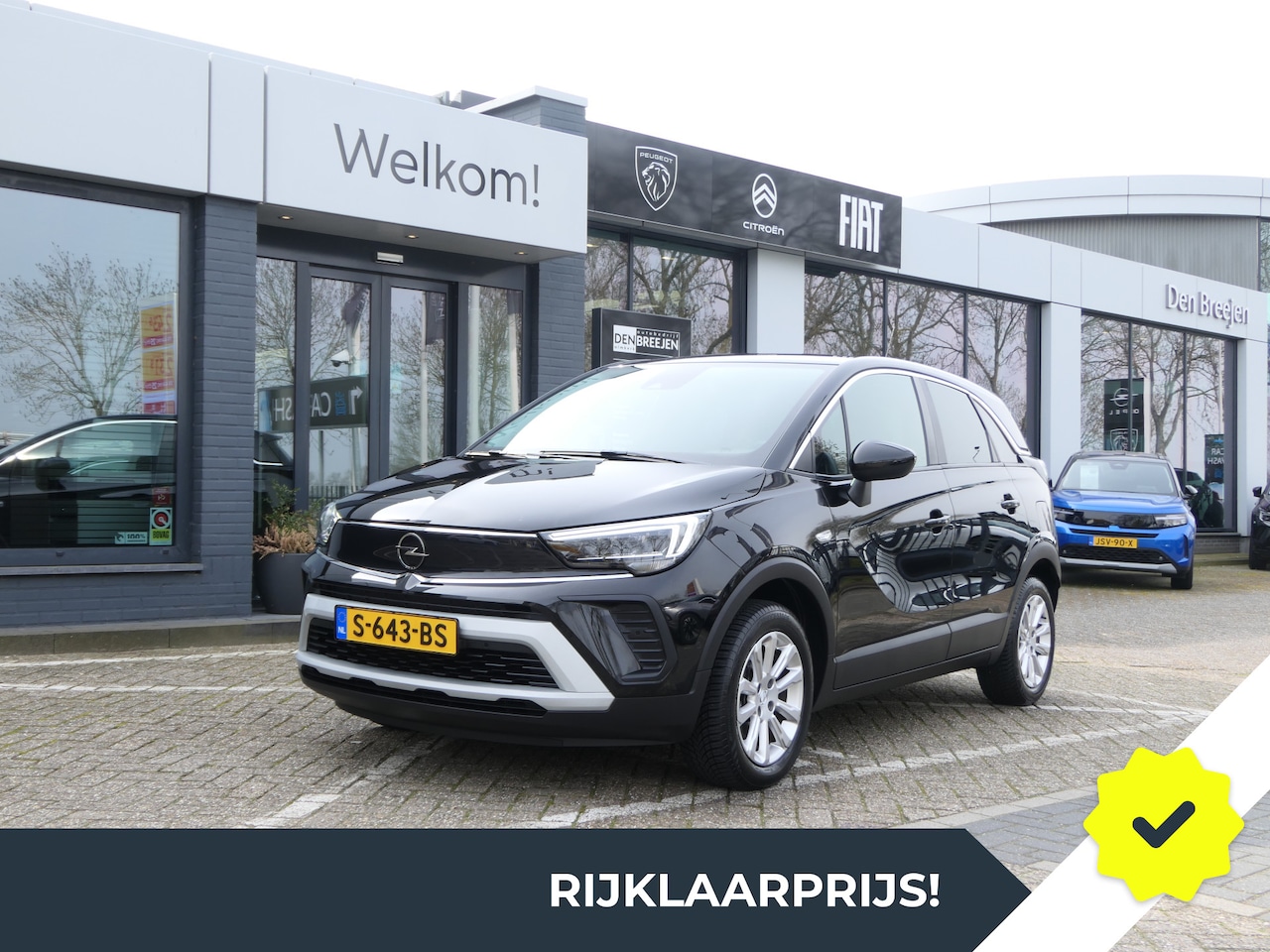 Opel Crossland - 1.2 Turbo Elegance | Automaat | Bluetooth | LMV 16'' - AutoWereld.nl