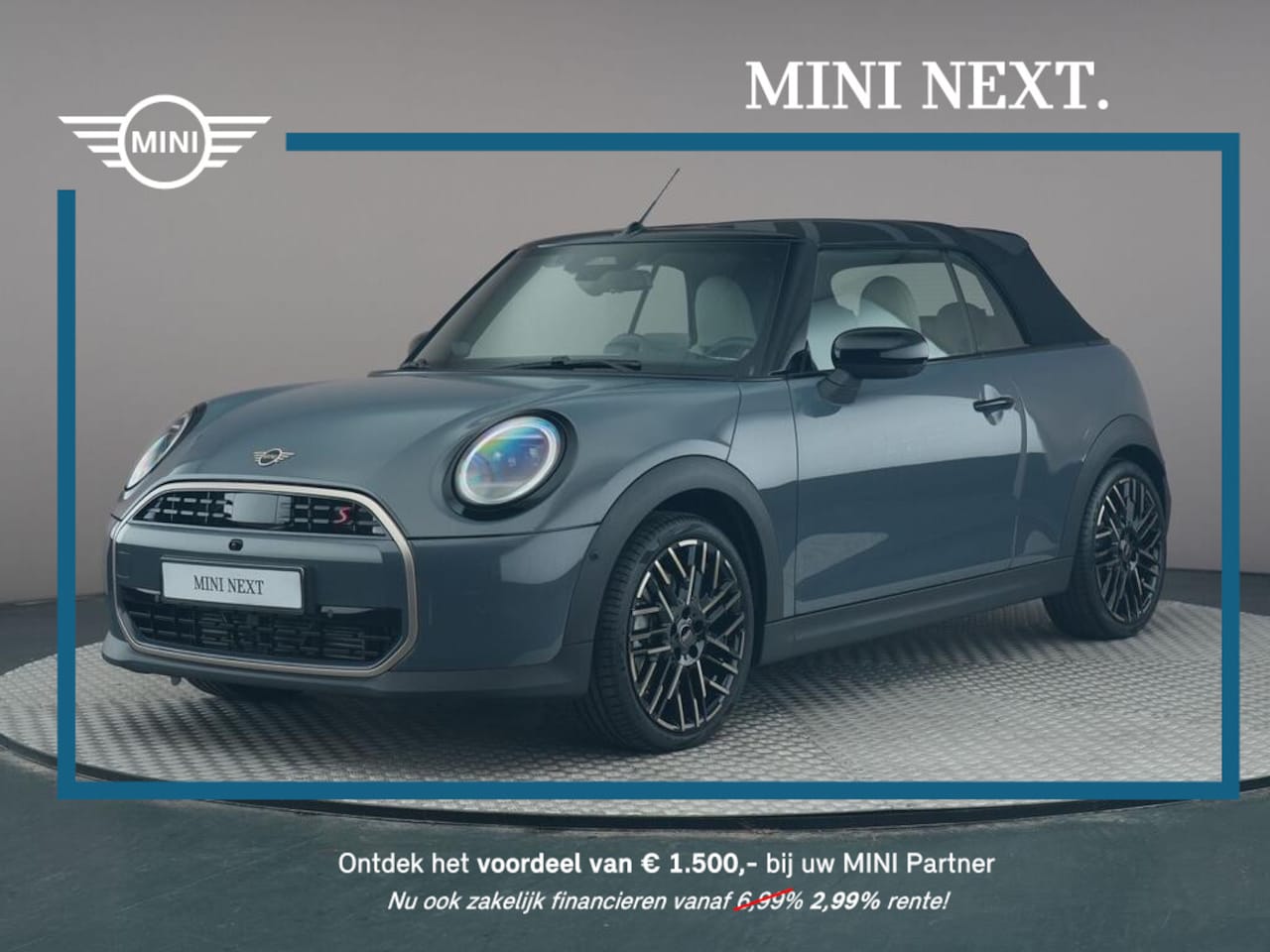 MINI Cabrio - 2.0 Cooper S Favoured XL 2.0 Cooper S Favoured XL - AutoWereld.nl