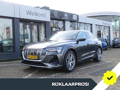 Audi e-tron Sportback - 50 quattro S edition 71 kWh | S-Line | Trekhaak | Alcantara | 21" LMV | 100% elektrisch