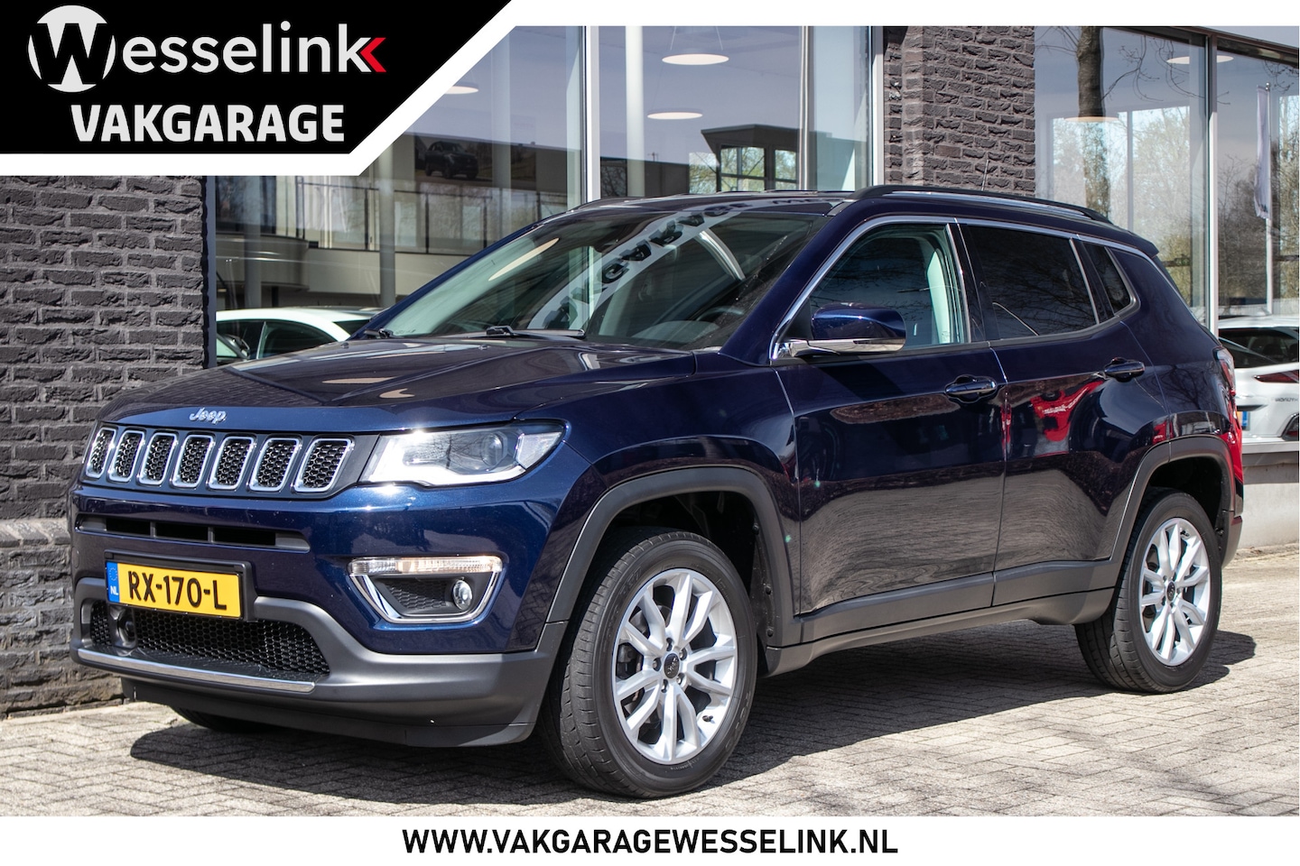 Jeep Compass - 1.4 MultiAir Opening Edition 4x4 | Prem Audio | Keyless | Navigatie - AutoWereld.nl