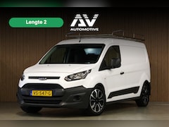 Ford Transit Connect - 1.6 TDCI L2 | 3-Zitter | Trekhaak | Imperiaal | Elek ramen | MF Stuur | Dealer onderhouden