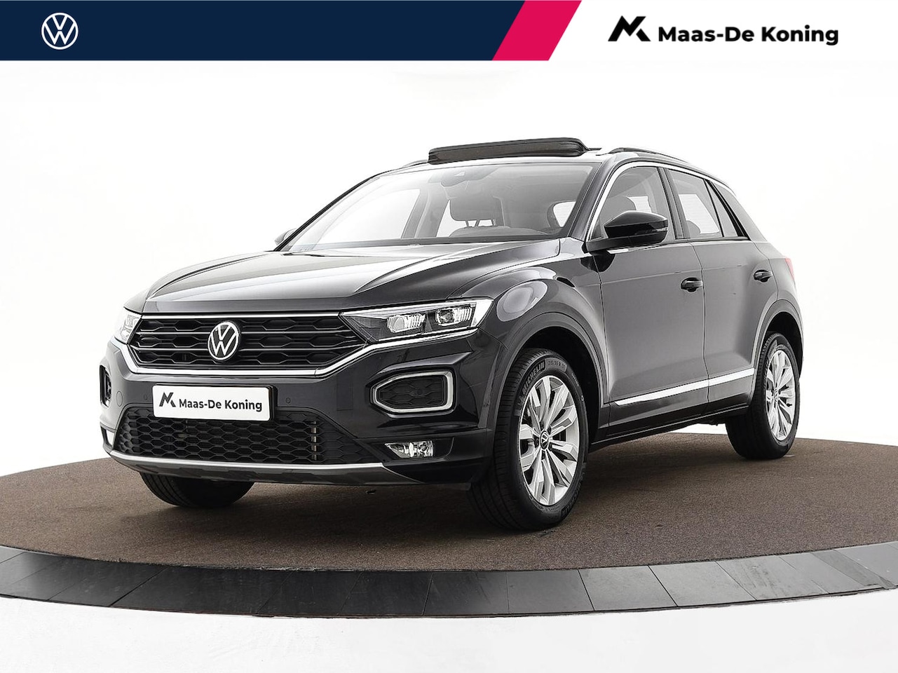 Volkswagen T-Roc - 1.5 TSI 150pk DSG Sport · Panoramadak · Camera · Keyless · Apple/Android Car Play · Naviga - AutoWereld.nl