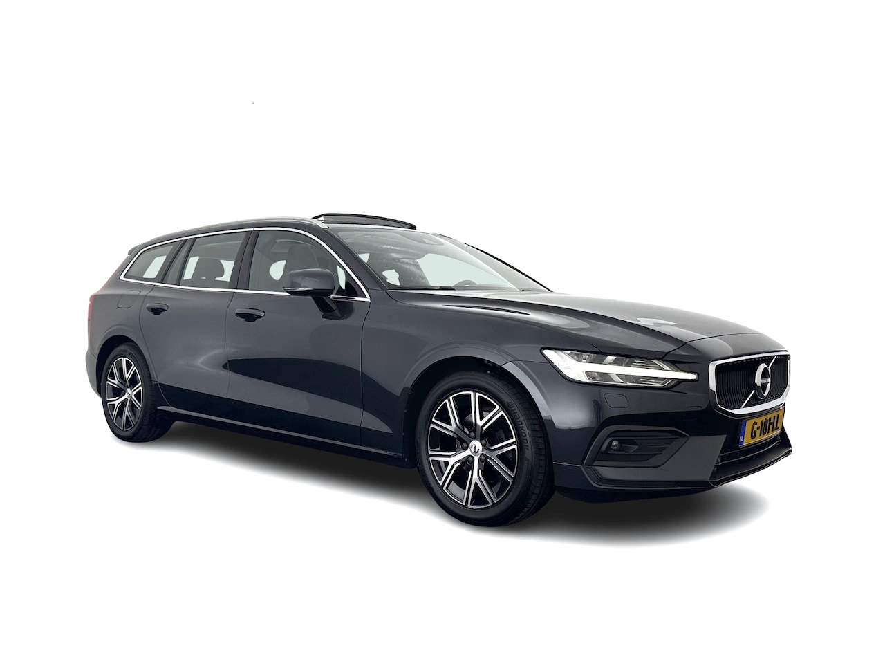 Volvo V60 - 2.0 D3 Momentum Aut. *PANO | HEAD-UP | LEATHER | FULL-LED | KEYLESS | BLINDSPOT | CAMERA | - AutoWereld.nl