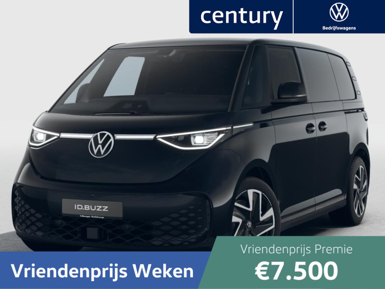 Volkswagen ID. Buzz Cargo - Bedrijfswagens Bulli Limited Edition Elektromotor 250 kW (340 pk) - AutoWereld.nl