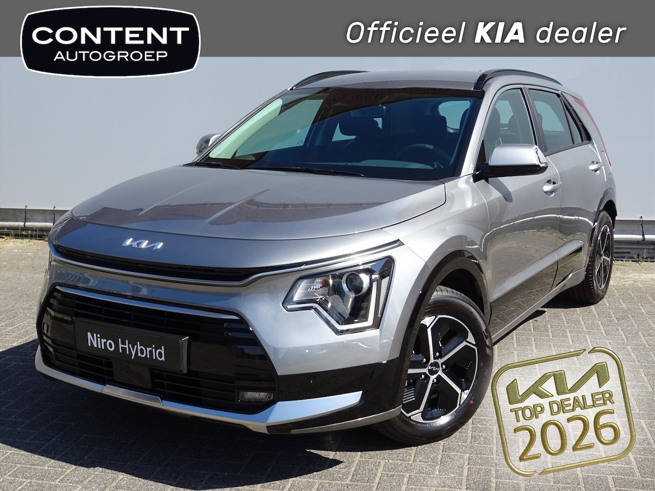 Kia Niro - 1.6 GDi Hybrid 138pk DCT6 DynamicLine SNEL LEVERBAAR IN DIVERSE KLEUREN - AutoWereld.nl
