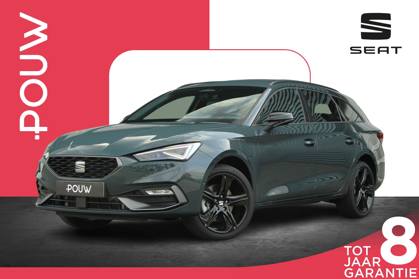 SEAT Leon Sportstourer - 1.5 TSI 204pk e-Hybrid FR Business | Safe Drive Pack | Black Pack - AutoWereld.nl