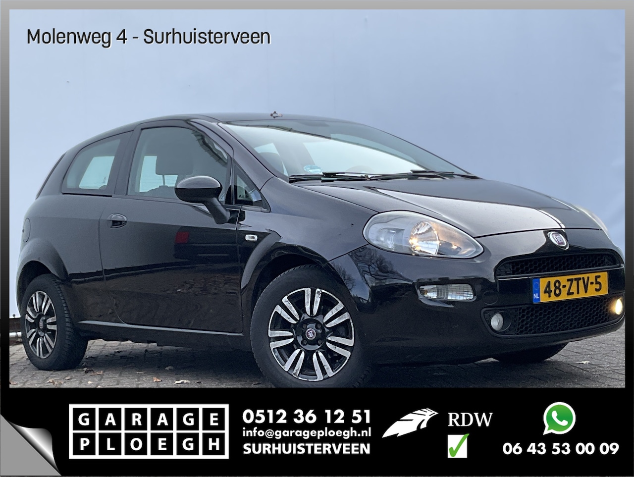 Fiat Punto Evo - 0.9 TwinAir Easy 5-Deurs Airco LMV Bluetooth Inruilkoopje! - AutoWereld.nl