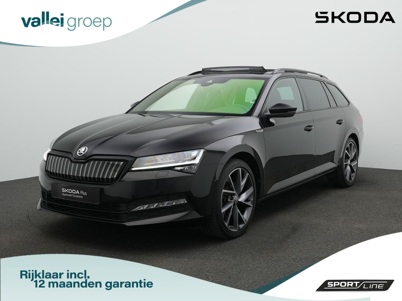 Skoda Superb - 1.4 TSI iV 218 pk Sportline | Panoramadak | Trekhaak | Navigatie Columbus | Geheugenstoele - AutoWereld.nl