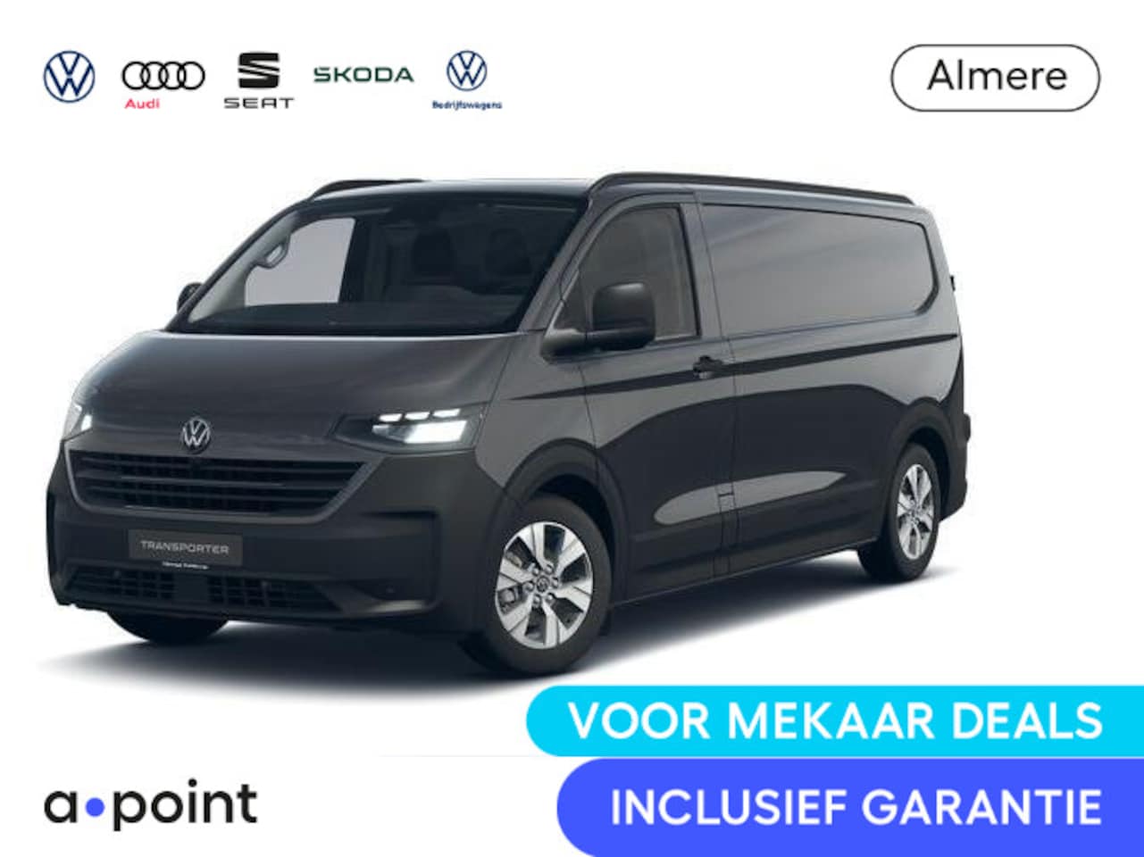 Volkswagen e-Transporter - Bedrijfswagens PanAmericana L2 Elektromotor 160 kW (218 pk) 3500 - AutoWereld.nl