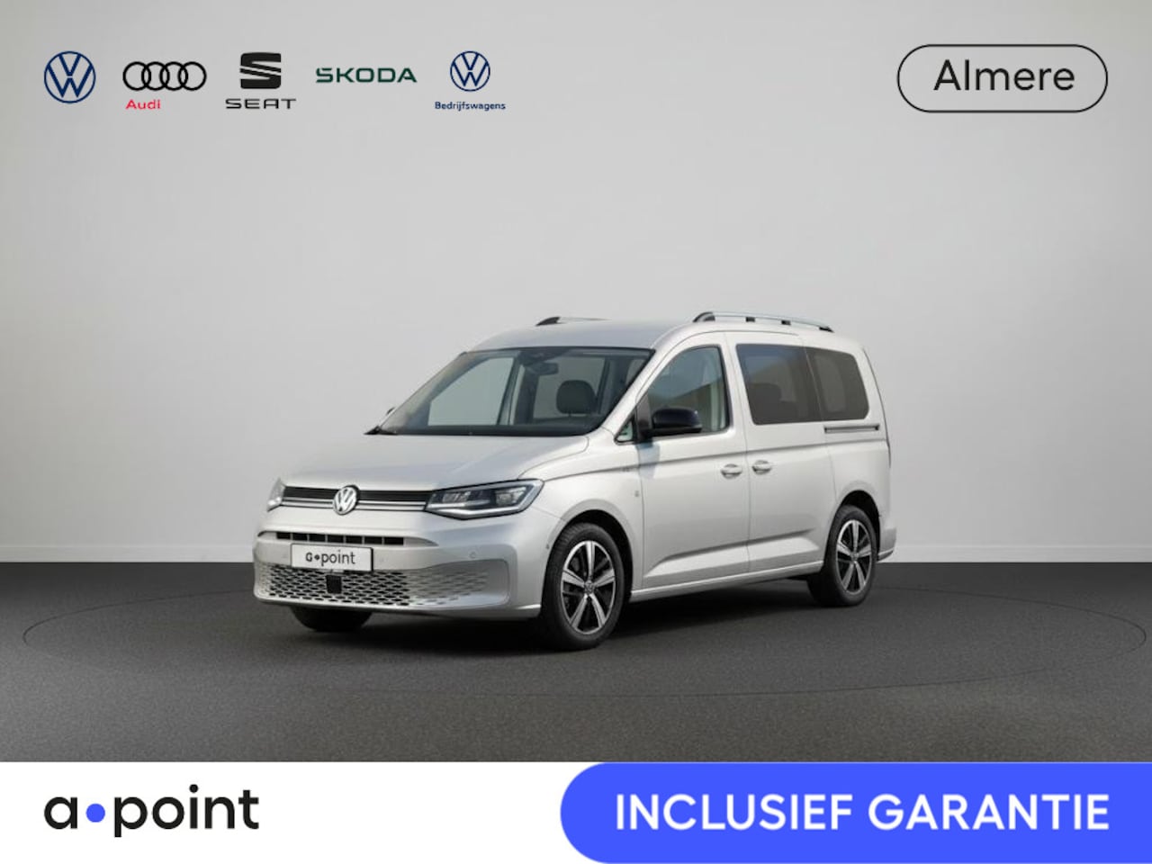 Volkswagen Caddy - Bedrijfswagens Combi 1.5 TSI Hybride Style | App-Connect Draadloos | Digital cockpit | NAV - AutoWereld.nl