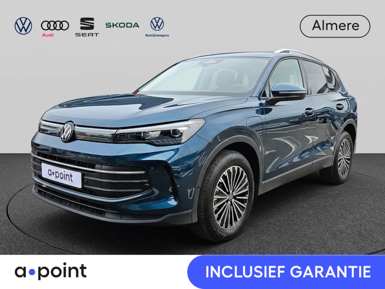 Volkswagen Tiguan - 1.5 eHybrid Life Edition 204 PK PHEV | Full LED | Blind Spot | Stoel & Stuur verwarming | - AutoWereld.nl