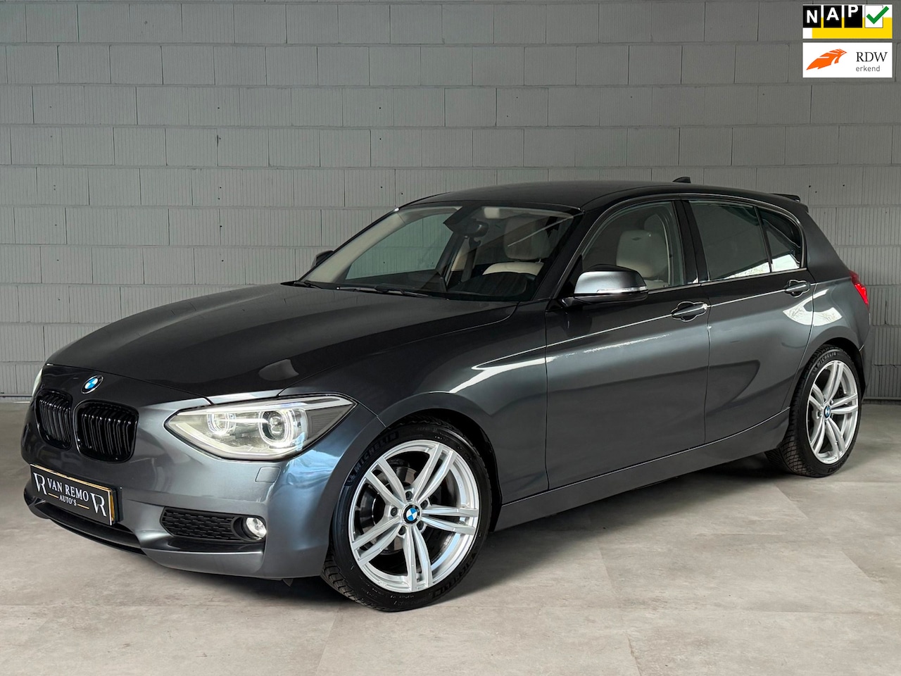BMW 1-serie - 116d EDE High Executive|Cruise|Carplay|Leder|Stoelvw|Orig NL|Xenon! - AutoWereld.nl